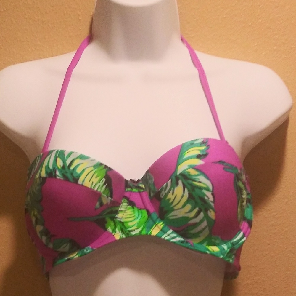 balconette push up bikini top